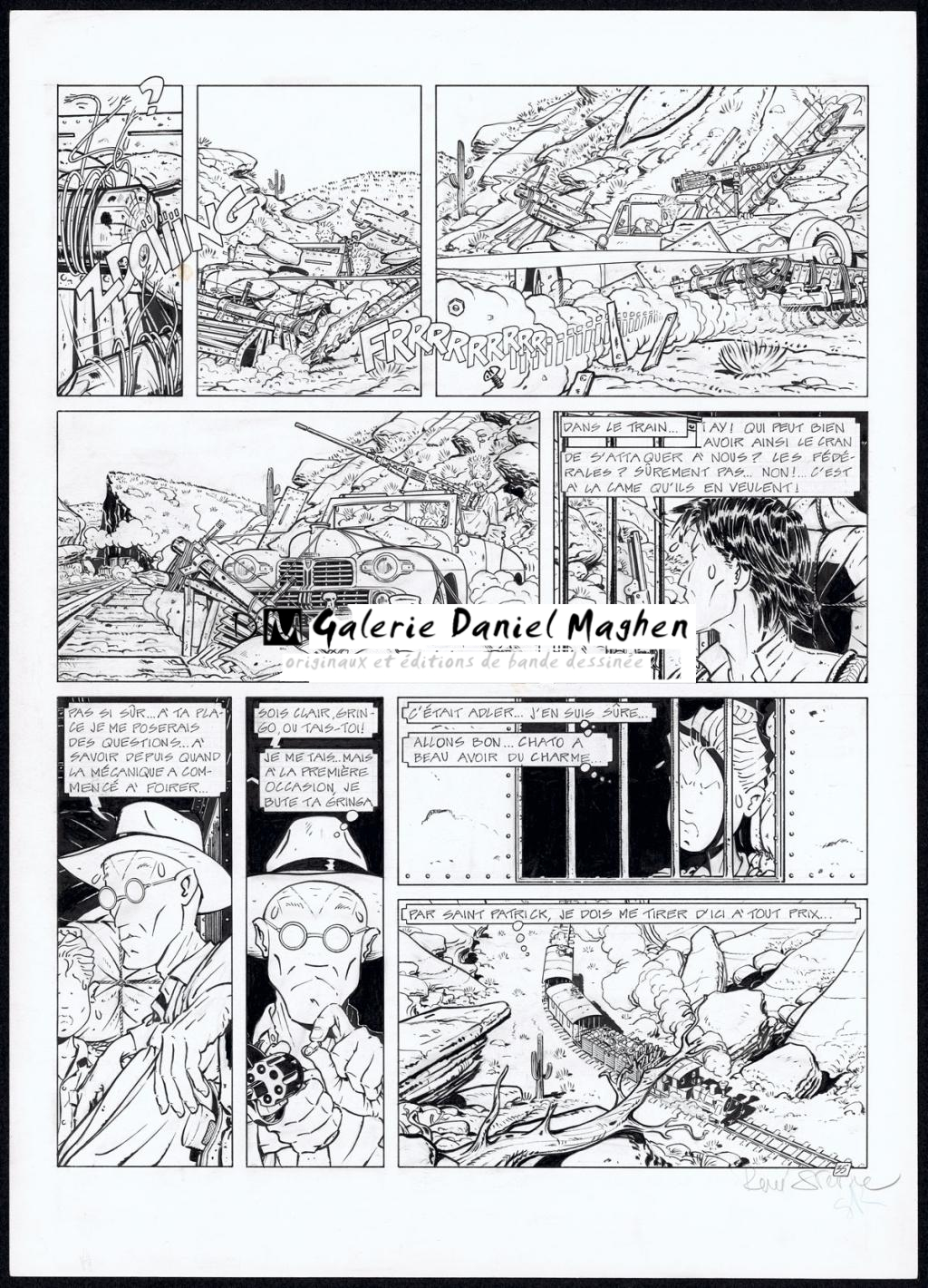 Planche originale N°35 - René Sterne - Encre de Chine sur papier - 4601