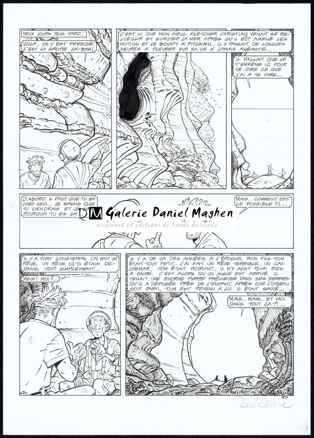 Planche originale N°20 - René Sterne - Encre de Chine sur papier - 4924