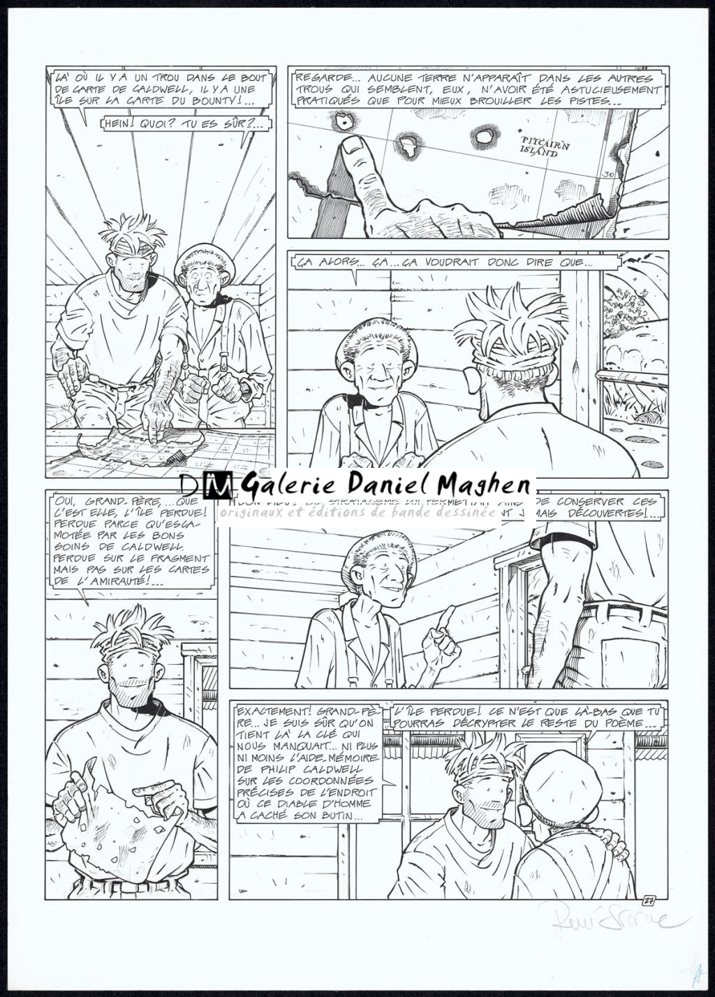 Planche originale N°27 - René Sterne - Encre de Chine sur papier - 4606