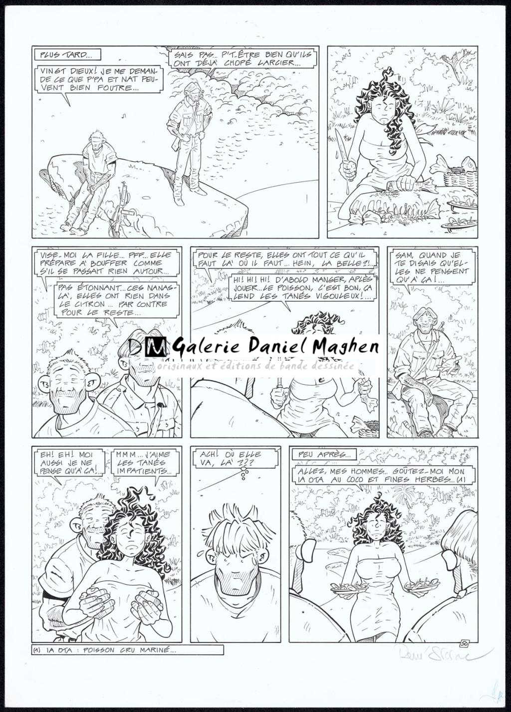 Planche originale N°50 - René Sterne - Encre de Chine sur papier - 4607