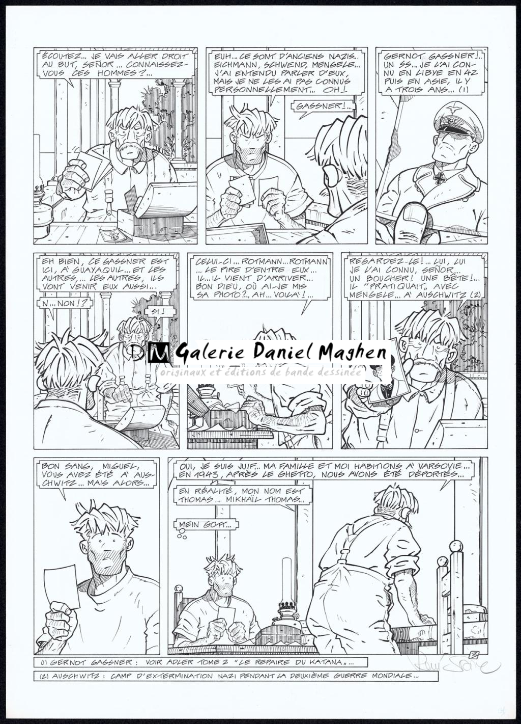 Planche originale N°3 - René Sterne - Encre de Chine sur papier - 4609