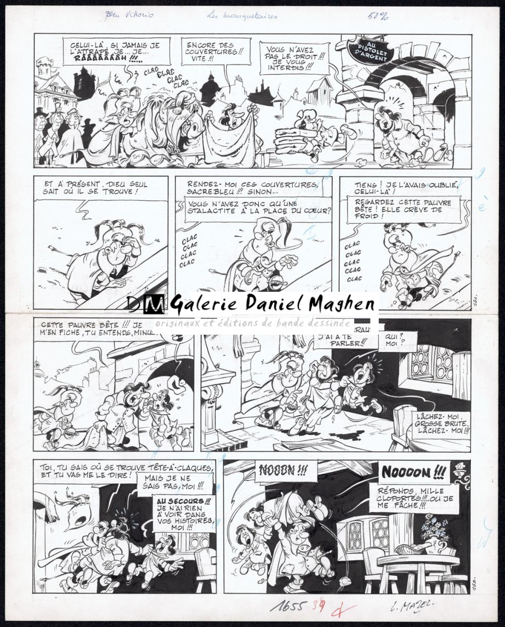 Planche originale n°16 - Mazel - Encre de Chine sur papier - 4349