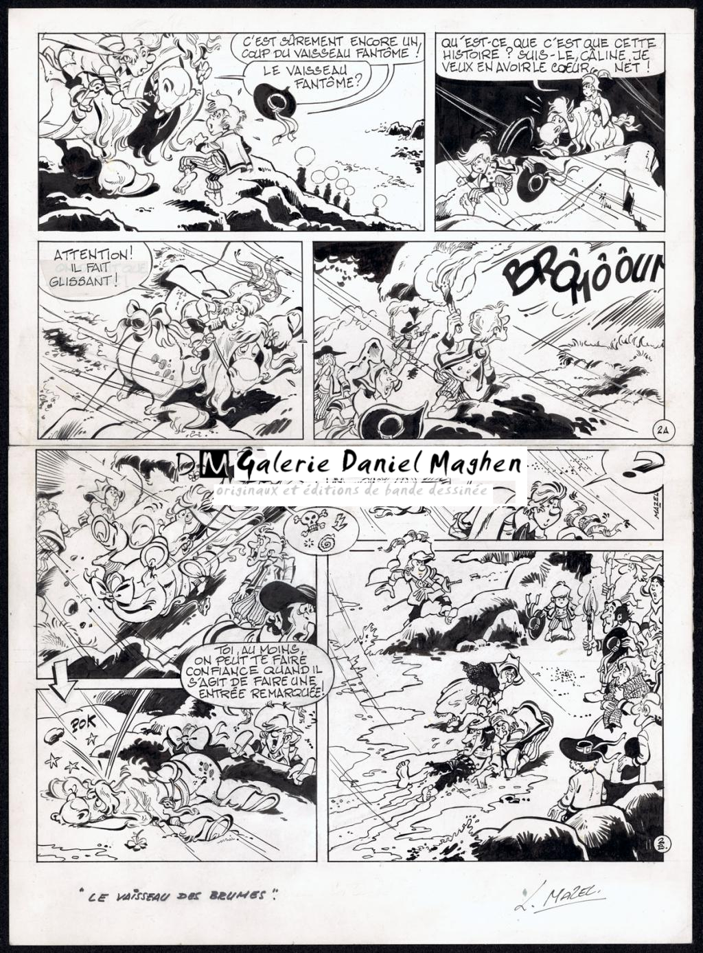 Planche originale n°2 - Mazel - Encre de Chine sur papier - 5007