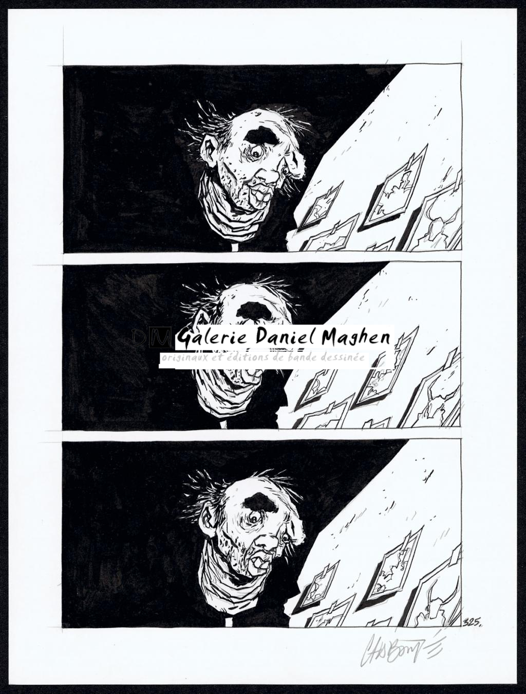 Planche originale 325 - Christophe Chabouté - Encre de Chine - 4978