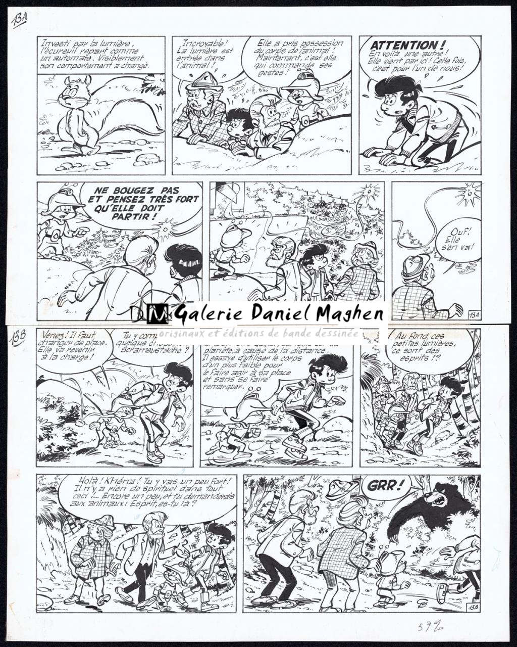 Planche originale n°13 - Roland Gos - Encre de Chine sur papier - 4338