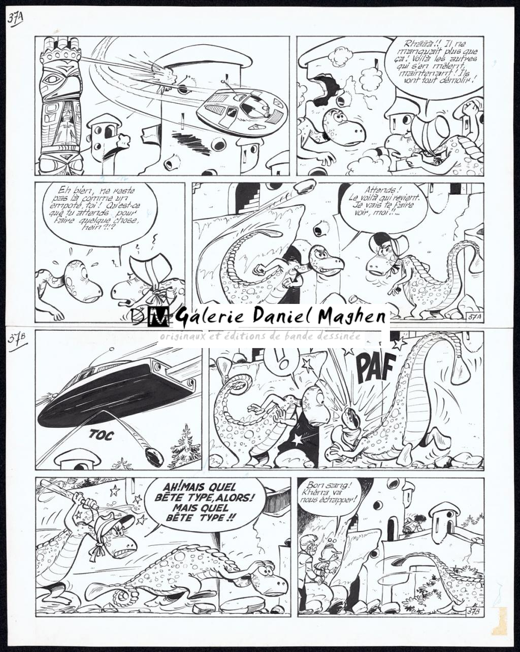 Planche originale n°37 - Roland Gos - Encre de Chine sur papier - 4997