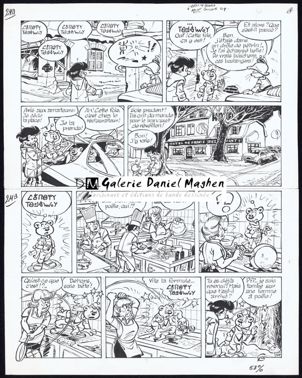 Planche originale n°24 - Roland Gos - Encre de Chine sur papier - 4996