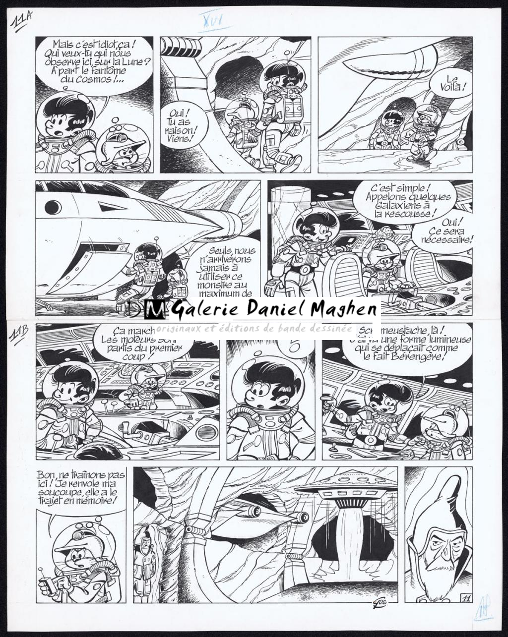 Planche originale n°11 - Gos / Walt - Encre de Chine sur papier - 4336