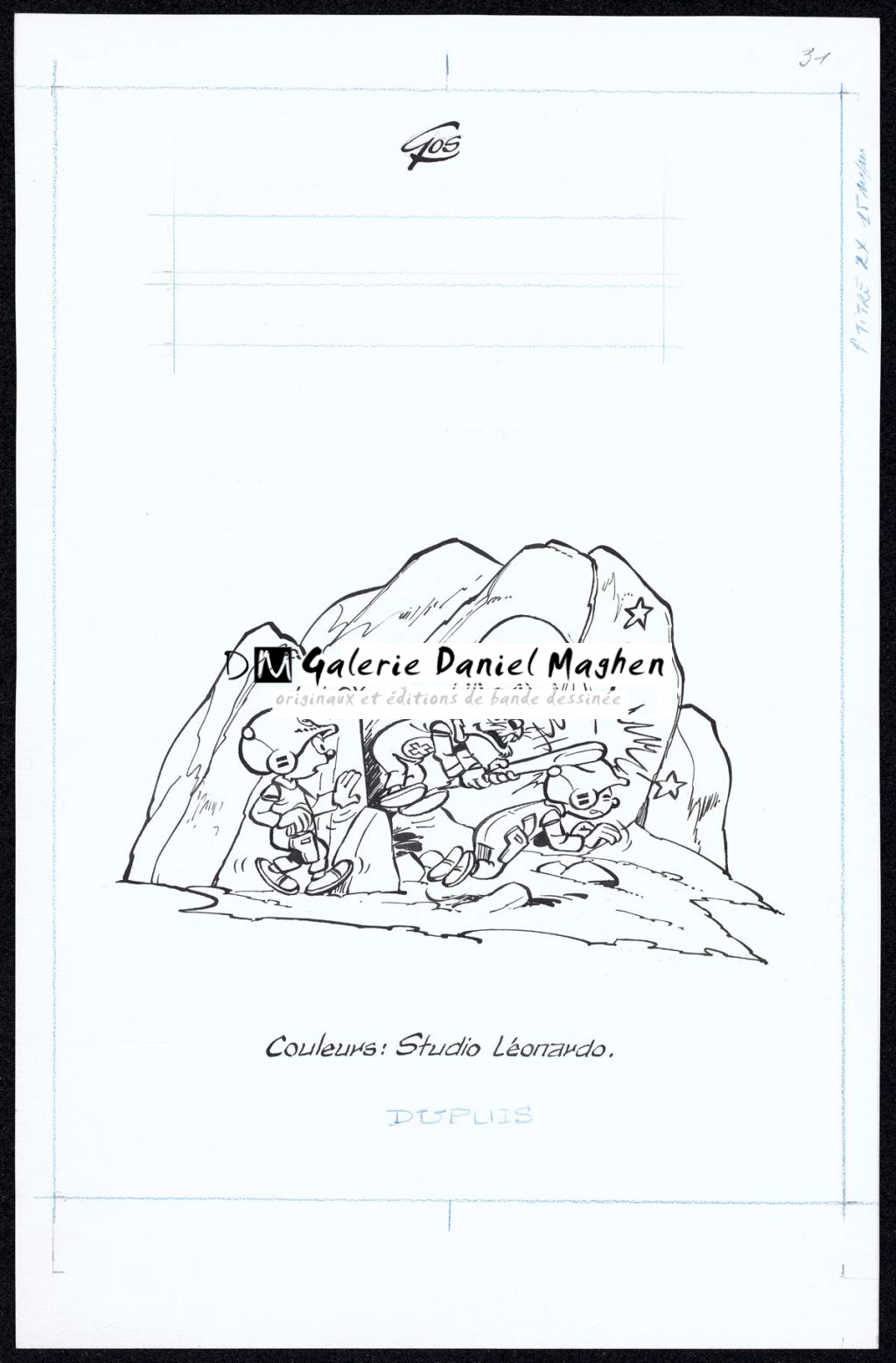 Page de titre - Roland Gos - Encre de Chine sur papier - 4990