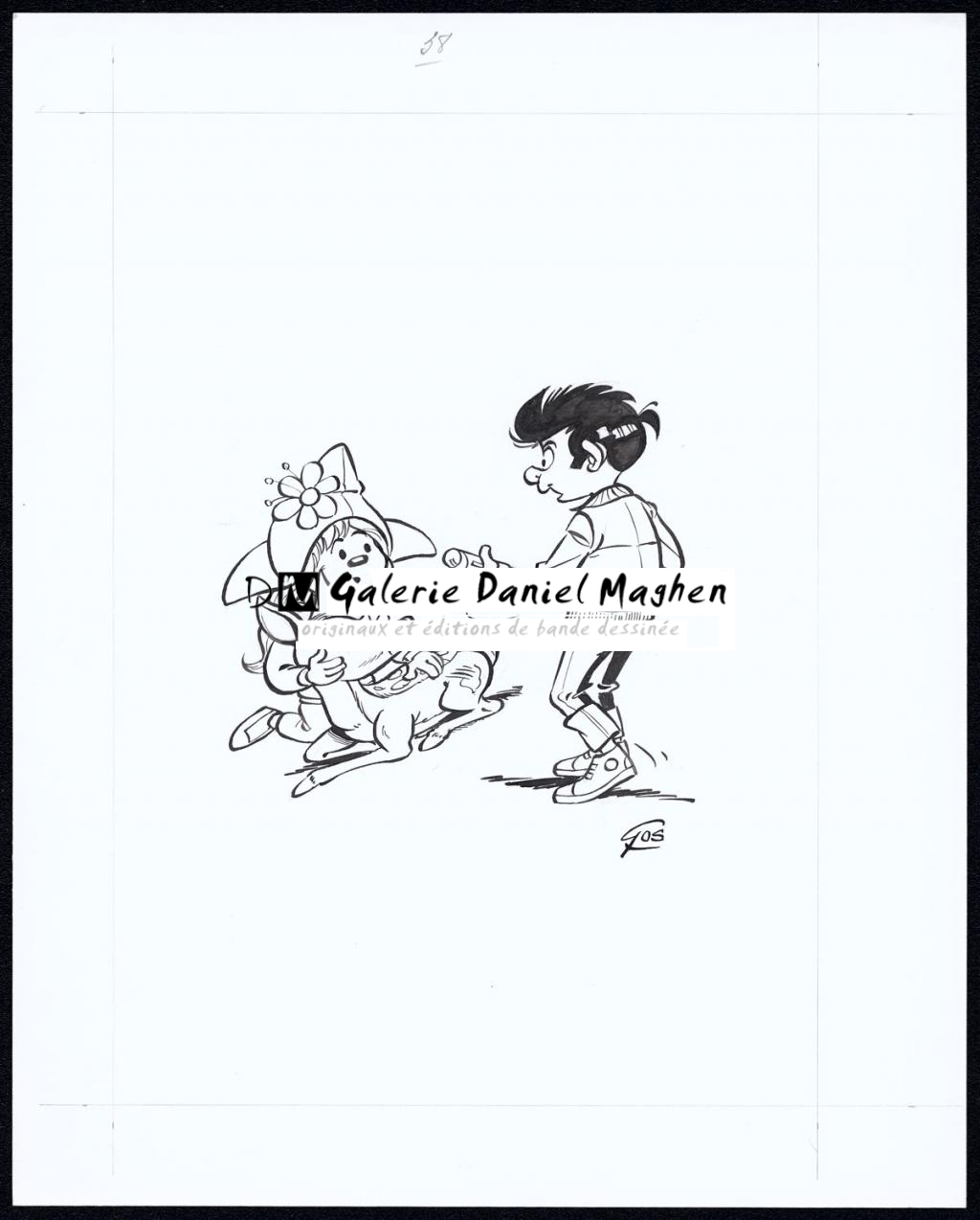 Page de titre - Roland Gos - Encre de Chine sur papier - 5039