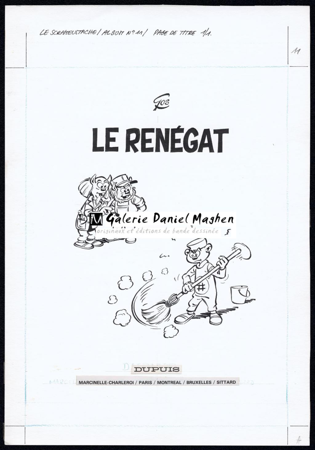 Page de titre - Roland Gos - Encre de Chine sur papier - 5033