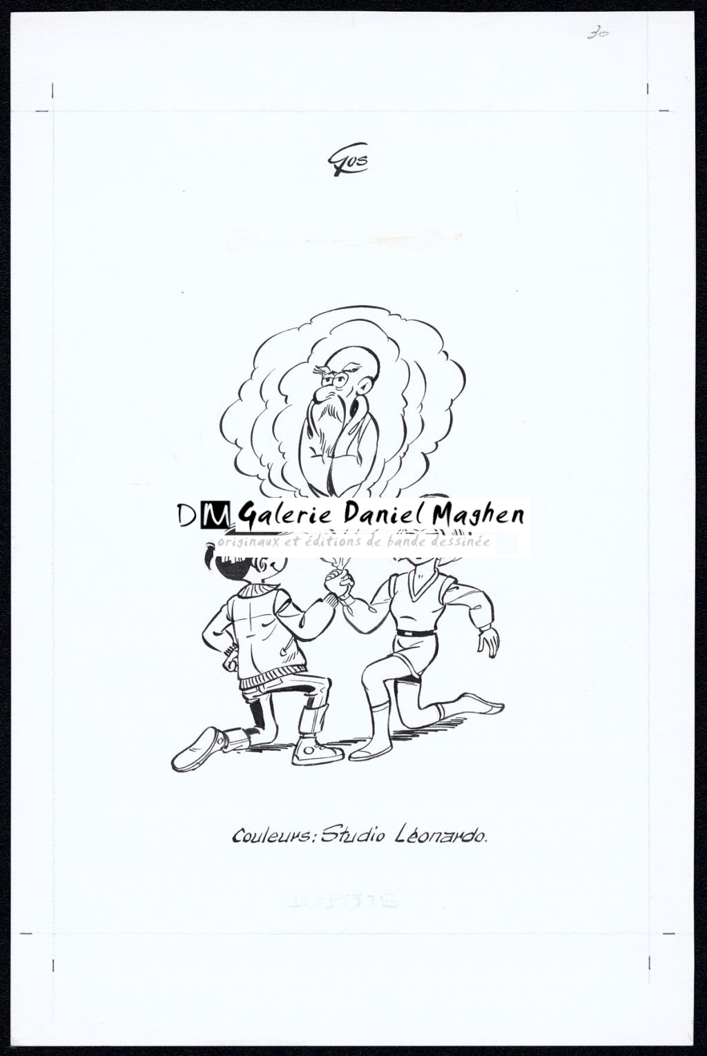 Page de titre - Roland Gos - Encre de Chine sur papier - 5031