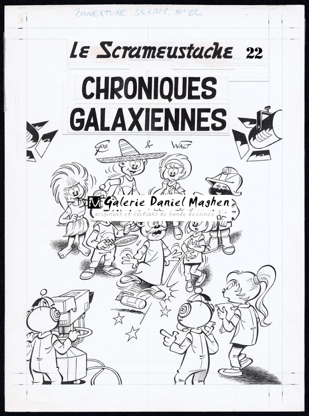 Couverture originale - Gos / Walt - Encre de Chine sur papier - 5028