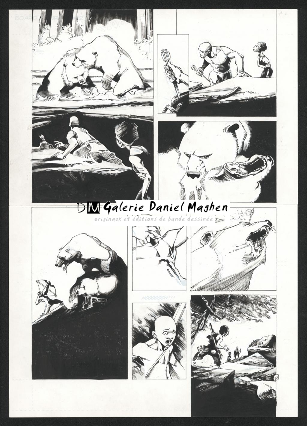 Planche originale 22 - Olivier Vatine - Encre de Chine sur papier - 11
