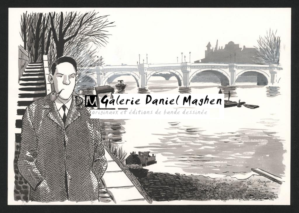 Illustration originale
Pont Neuf - Emmanuel Moynot - Encre de Chine sur papier - 5138