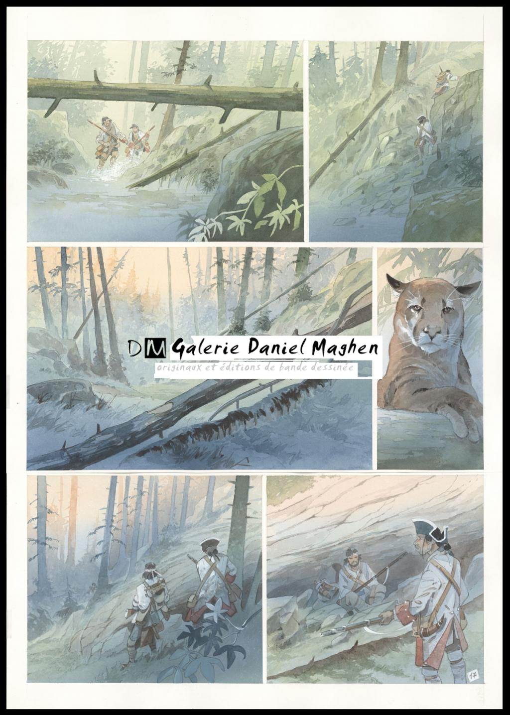 Planche originale n°17 - Patrick Prugne - Aquarelle et crayon sur papier - 5861