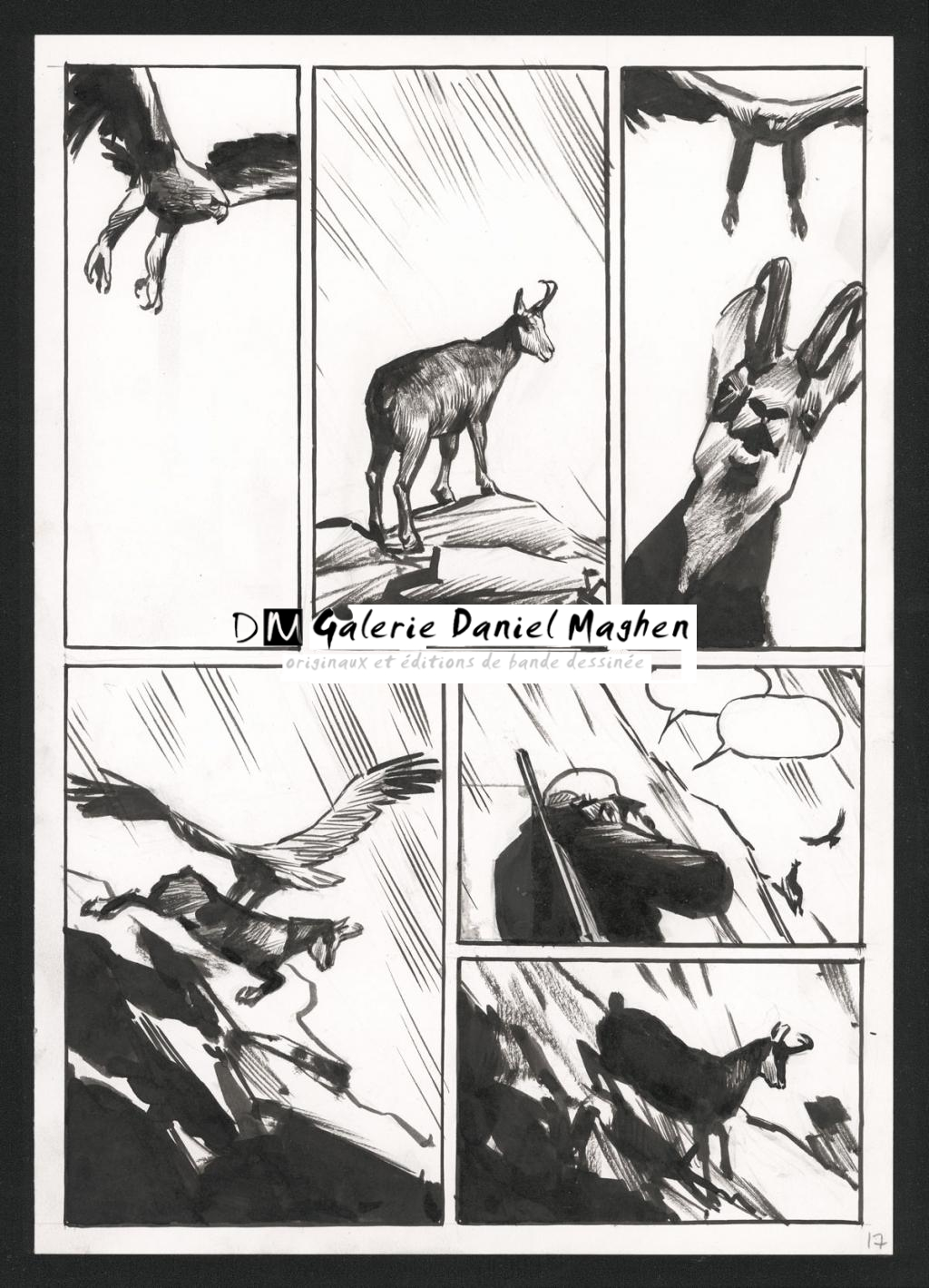 Planche originale n°17, 2019 - Jean-Marc Rochette - Encre de Chine sur papier - 5161