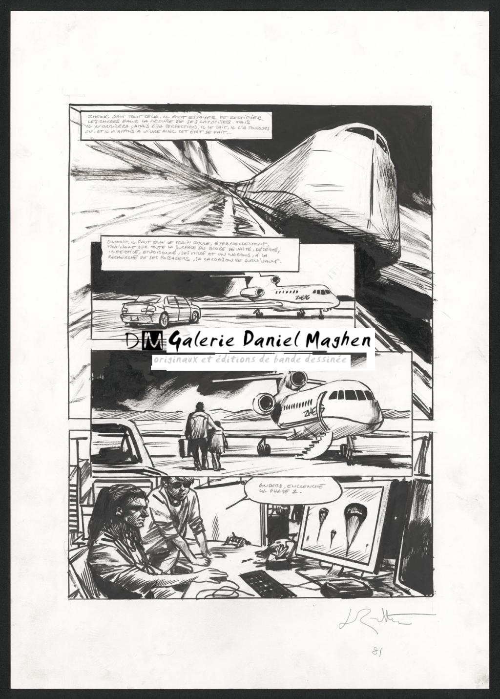 Planche originale n°81 - Jean-Marc Rochette - Encre de Chine sur papier - 5671