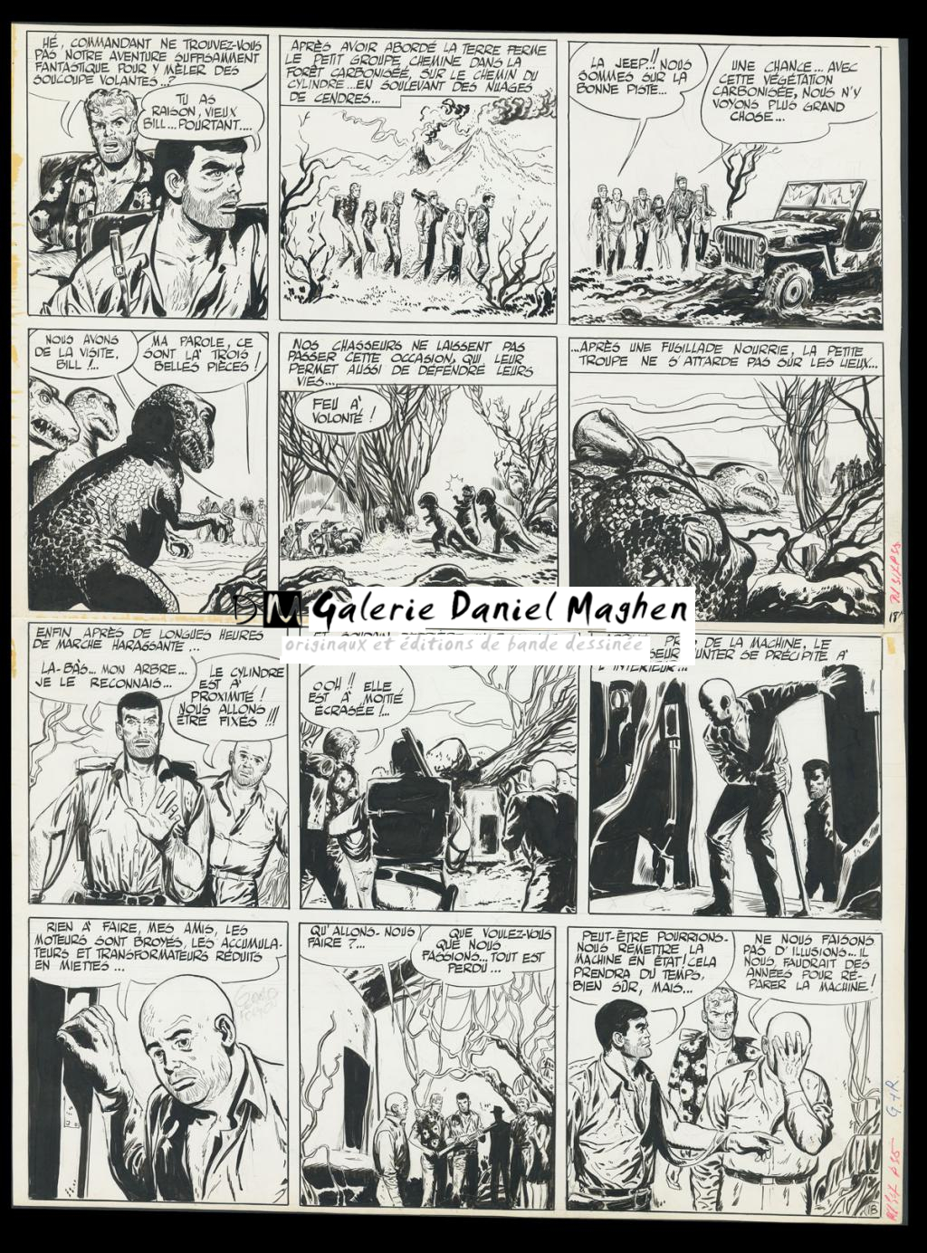 Planche originale n°18 - Gérald Forton - Encre de Chine sur papier - 5151