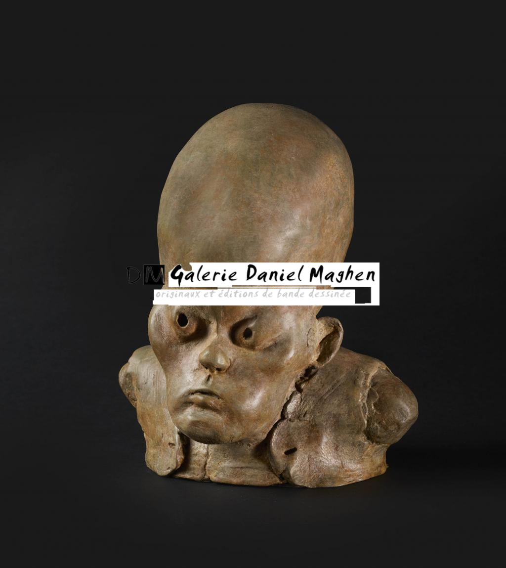 Tirage en 8 exemplaires - Jean-Marc Rochette - Bronze teinté - 4523