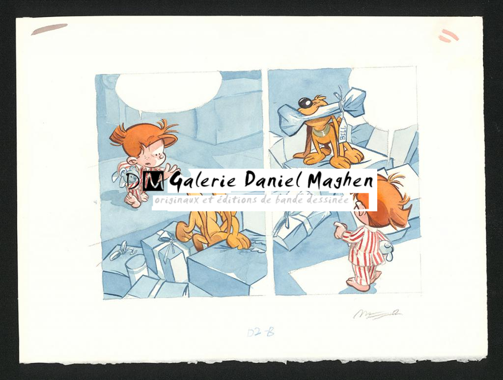 Planche originale - José Luis Munuera - Aquarelle sur papier - 5403