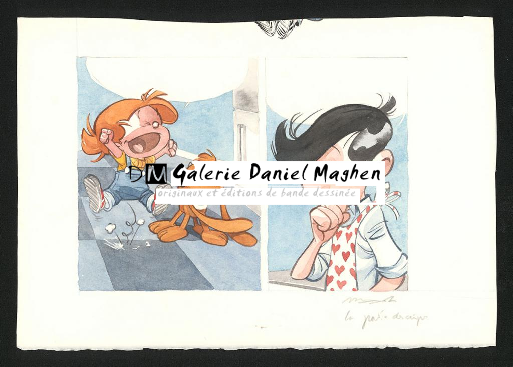 Planche originale - José Luis Munuera - Aquarelle sur papier - 5211