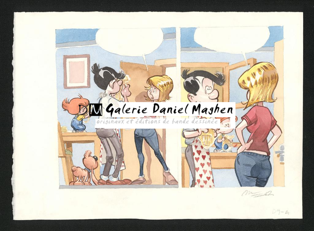 Planche originale - José Luis Munuera - Aquarelle sur papier - 5210