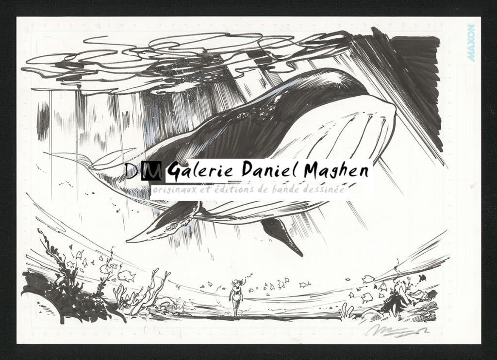 Demi-planche originale 48 - José Luis Munuera - Encre de Chine sur papier - 5370