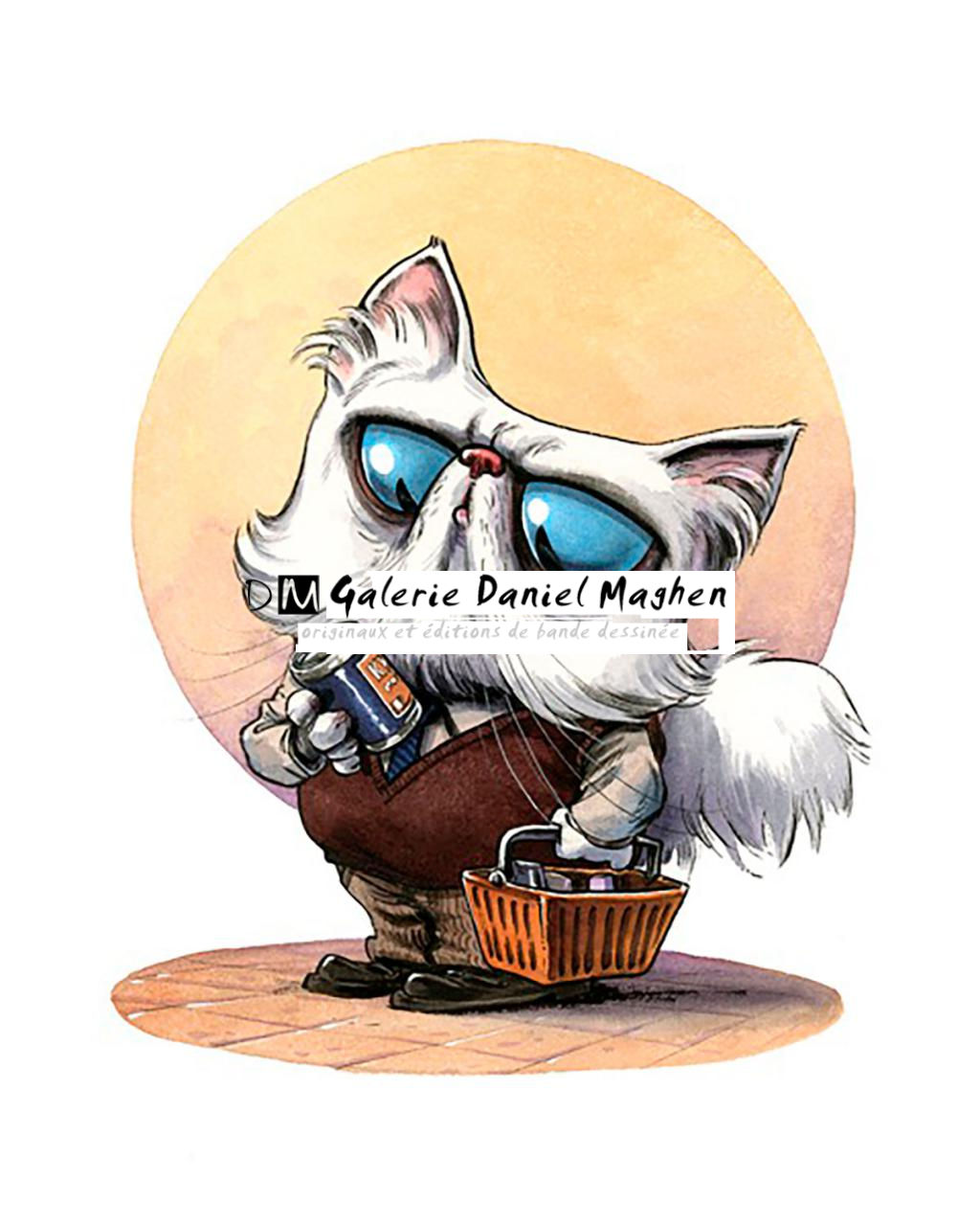 Illustration originale - What have we done - Guznag - Encres acryliques sur papier aquarelle - 5682