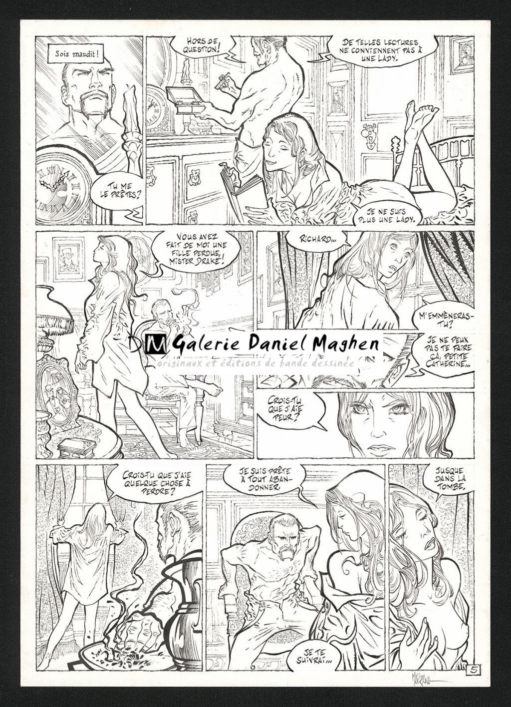 Planche originale n°05 - Bruno Maïorana - Encre de Chine sur papier - 5721