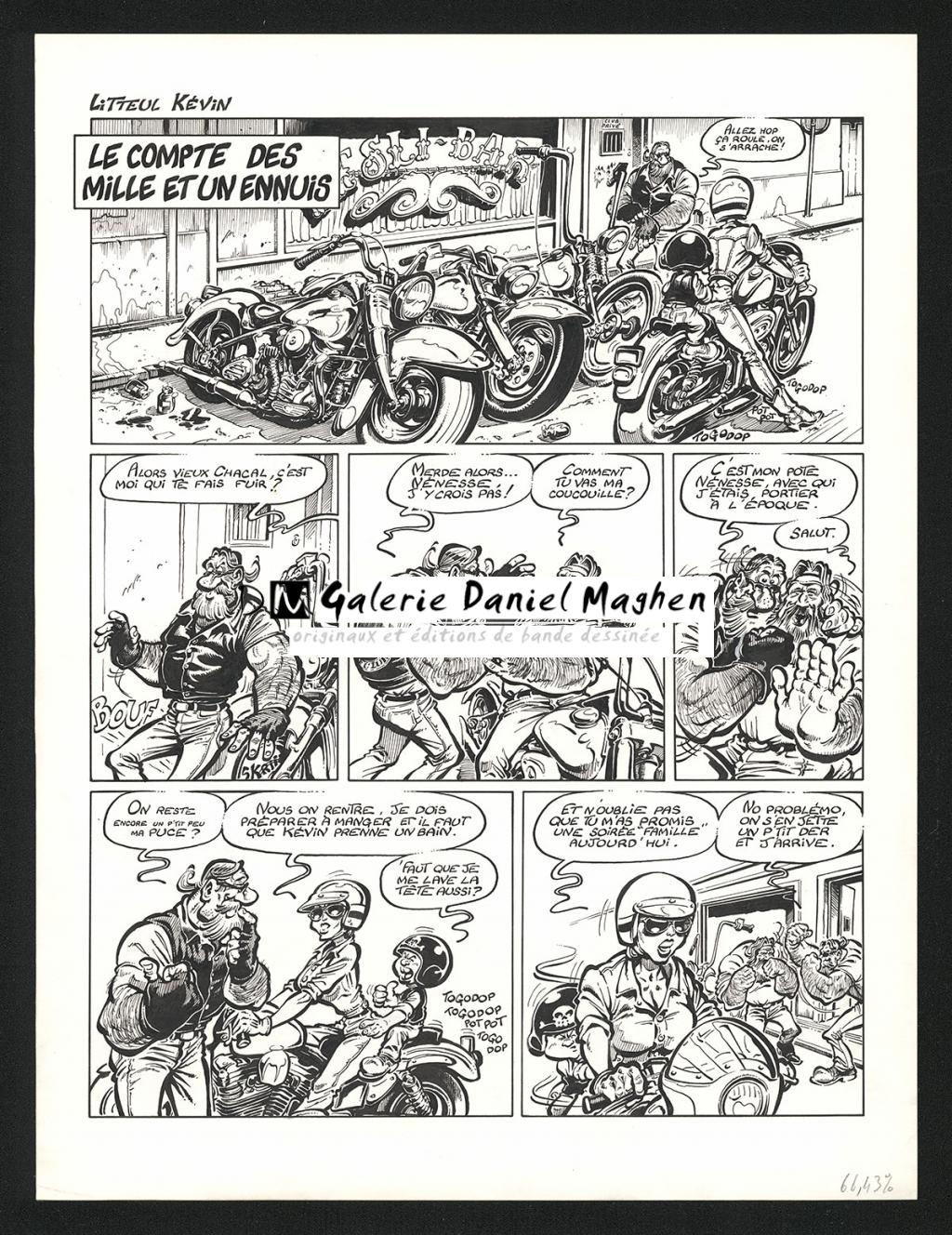 Planche originale n°1 de l'histoire Le compte des mille et un ennuis - Coyote - Encre de Chine sur papier - 5805