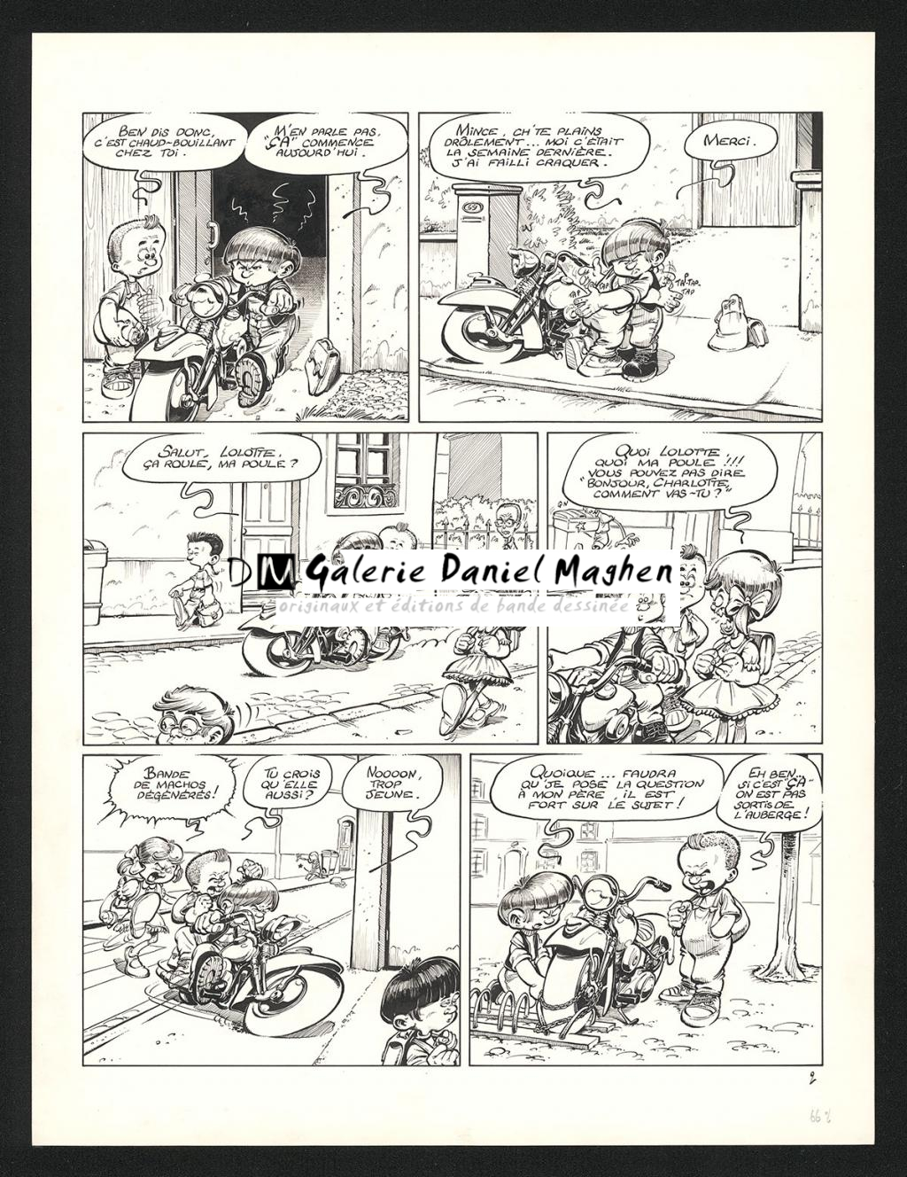 Planche originale n°2 de l'histoire Humeurs malignes - Coyote - Encre de Chine sur papier - 5221