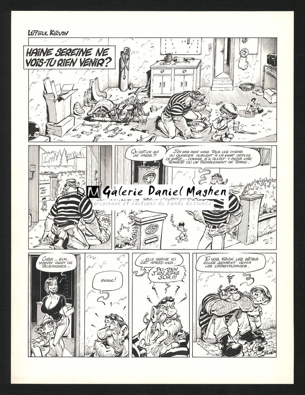 Planche originale n°1 de l'histoire Haine sereine ne vois-tu rien venir - Coyote - Encre de Chine sur papier - 5223