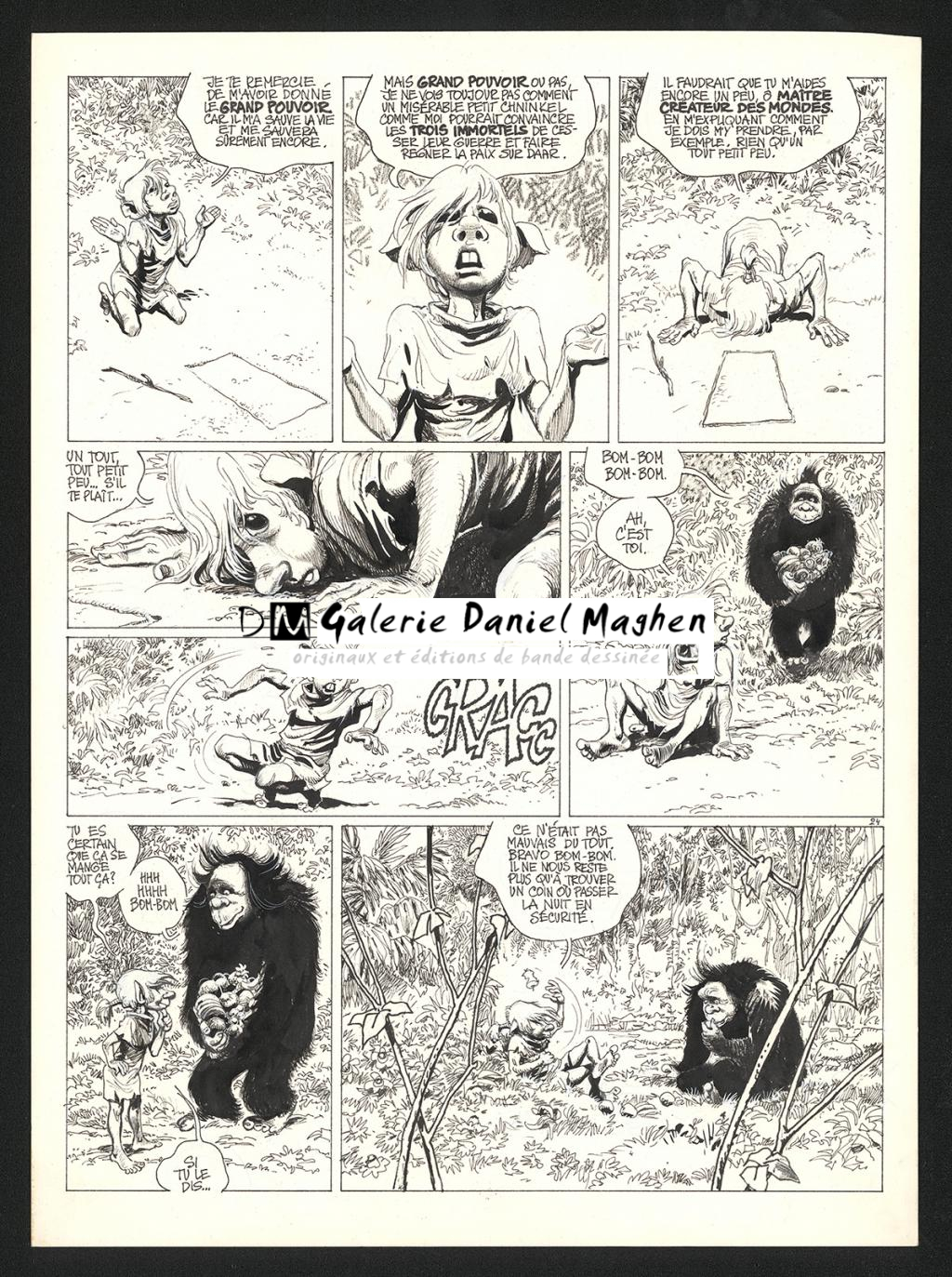 Planche originale n°24 - Grzegorz Rosinski - Technique mixte sur carton fort - 5945