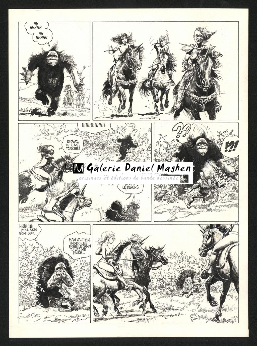 Planche originale n°17 - Grzegorz Rosinski - Technique mixte sur papier - 5936