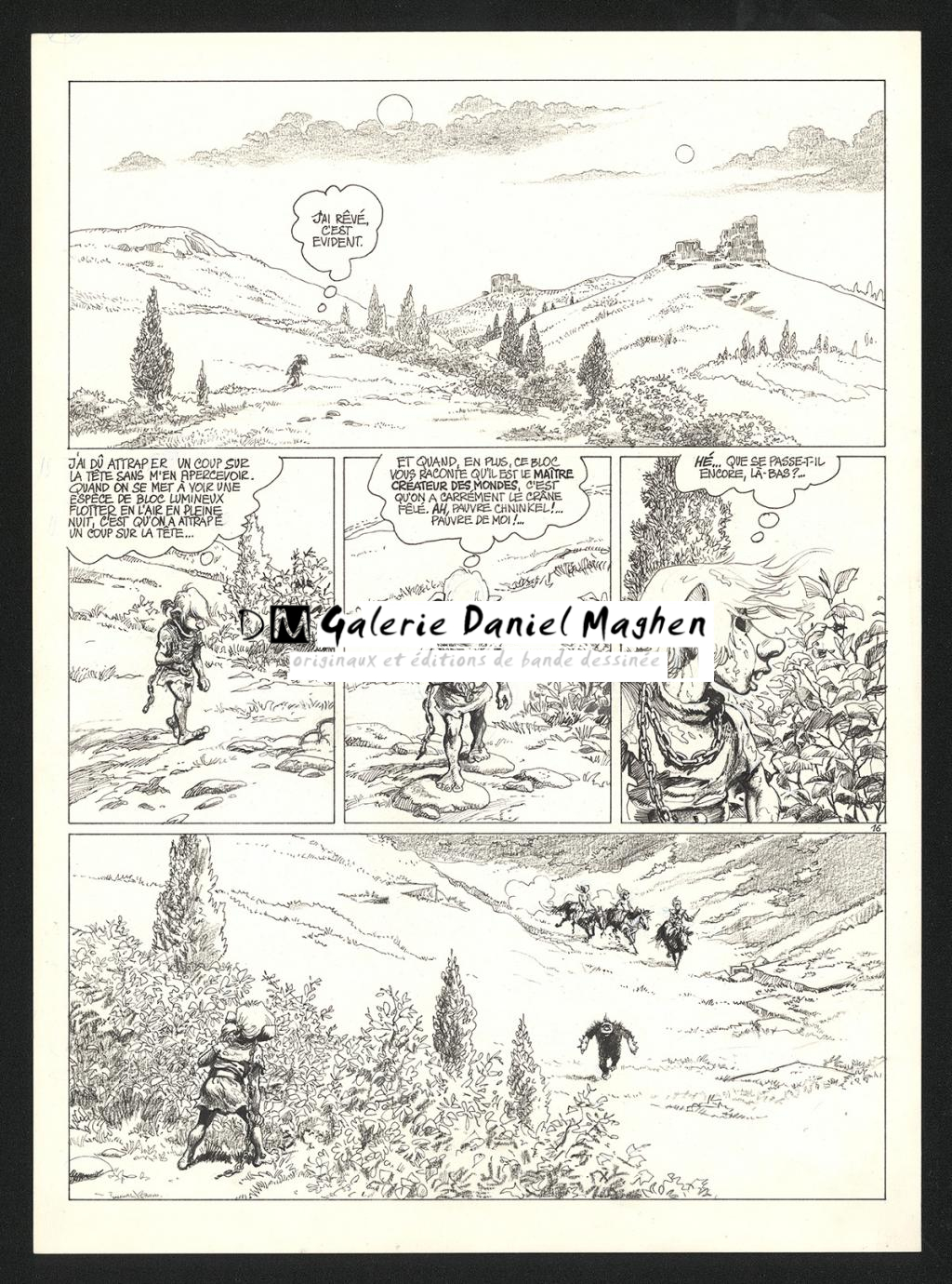 Planche originale n°16 - Grzegorz Rosinski - Technique mixte sur papier - 5934