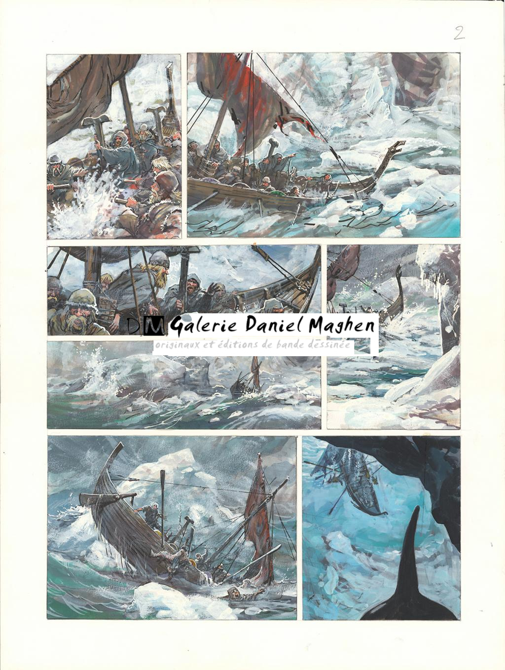 Planche originale n°2 - Grzegorz Rosinski - Technique mixte - 5931