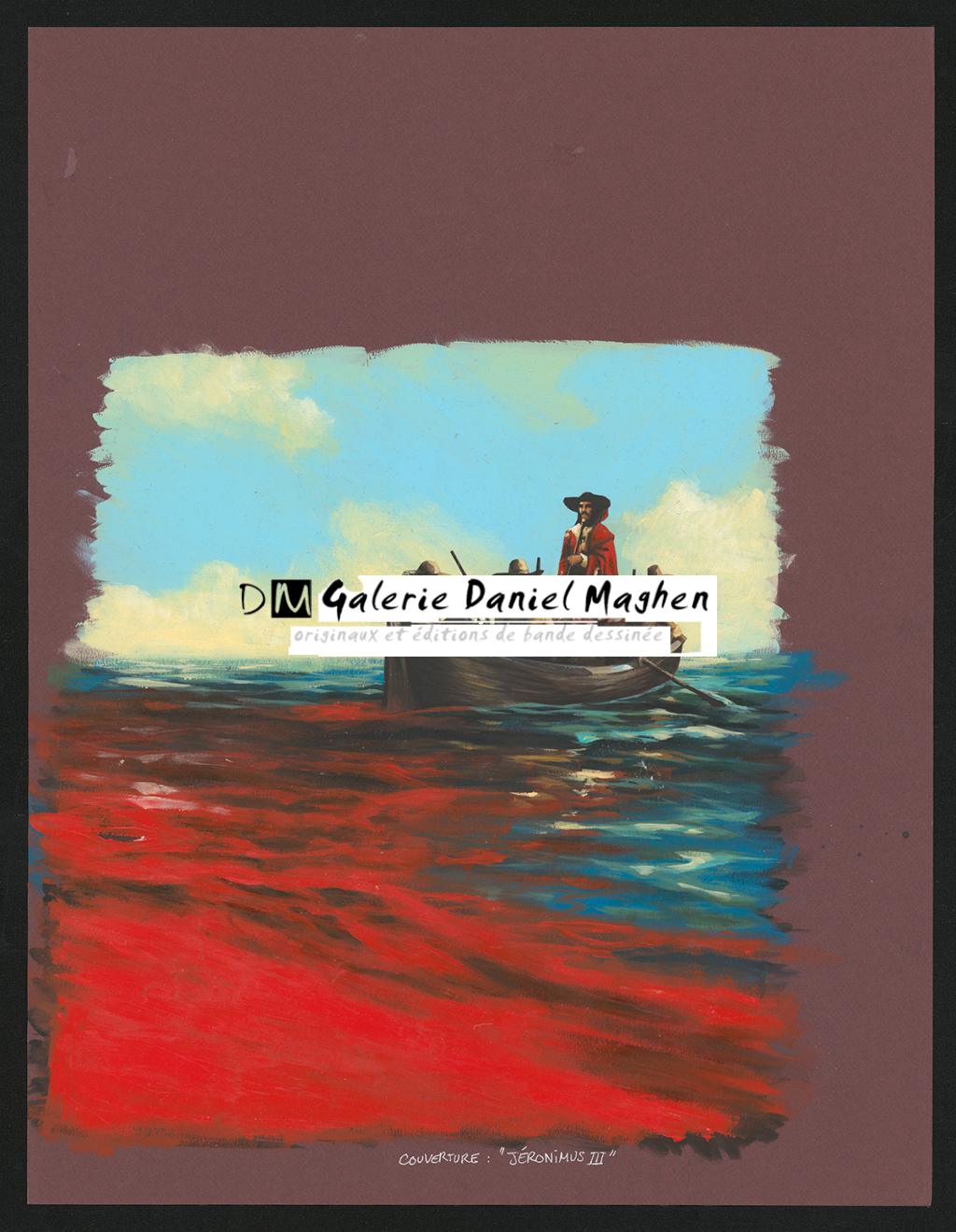 Couverture - Jean Denis Pendanx - Acrylique sur papier - 6074