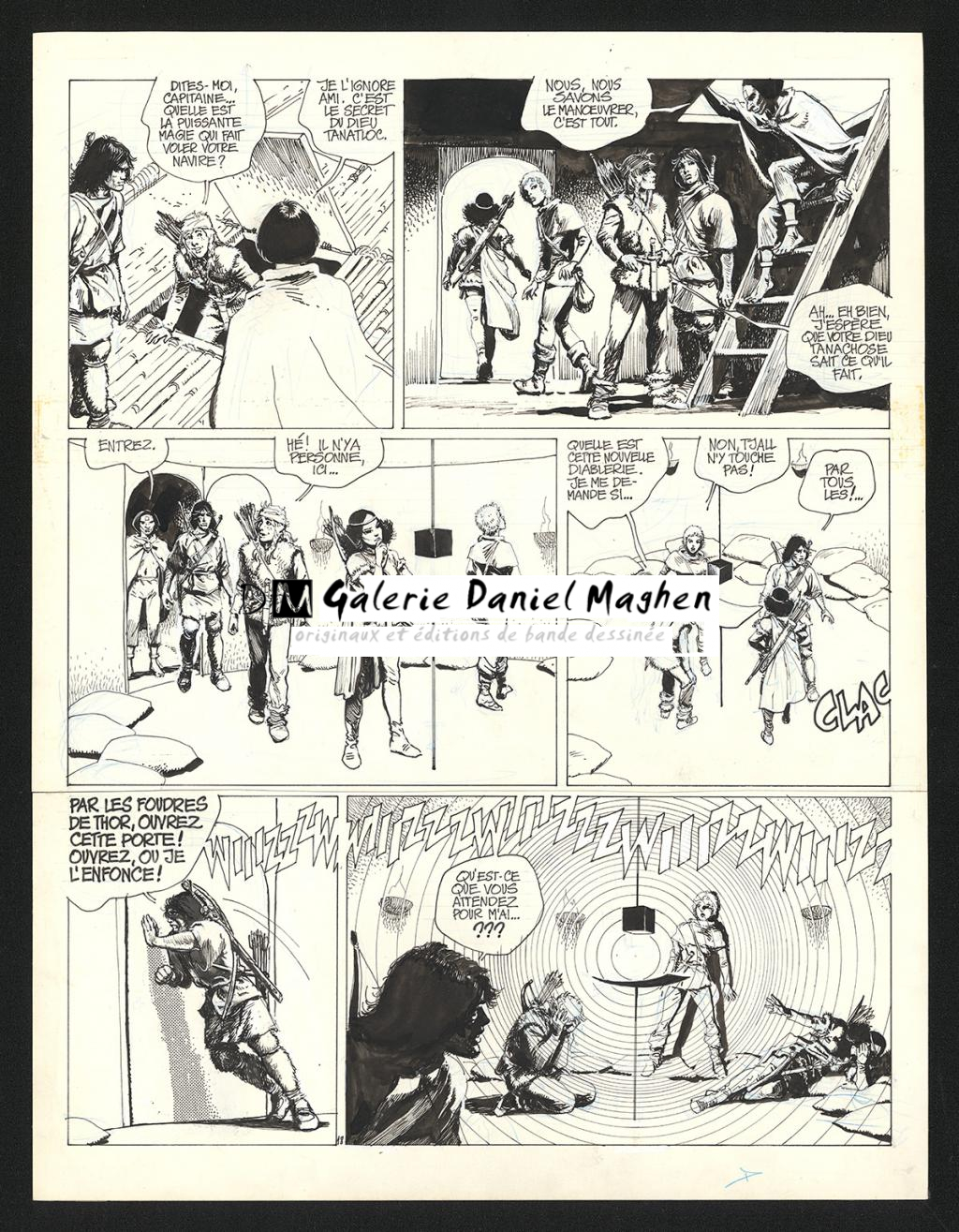 Planche originale n°18 - Grzegorz Rosinski - Encre de Chine sur papier - 5991