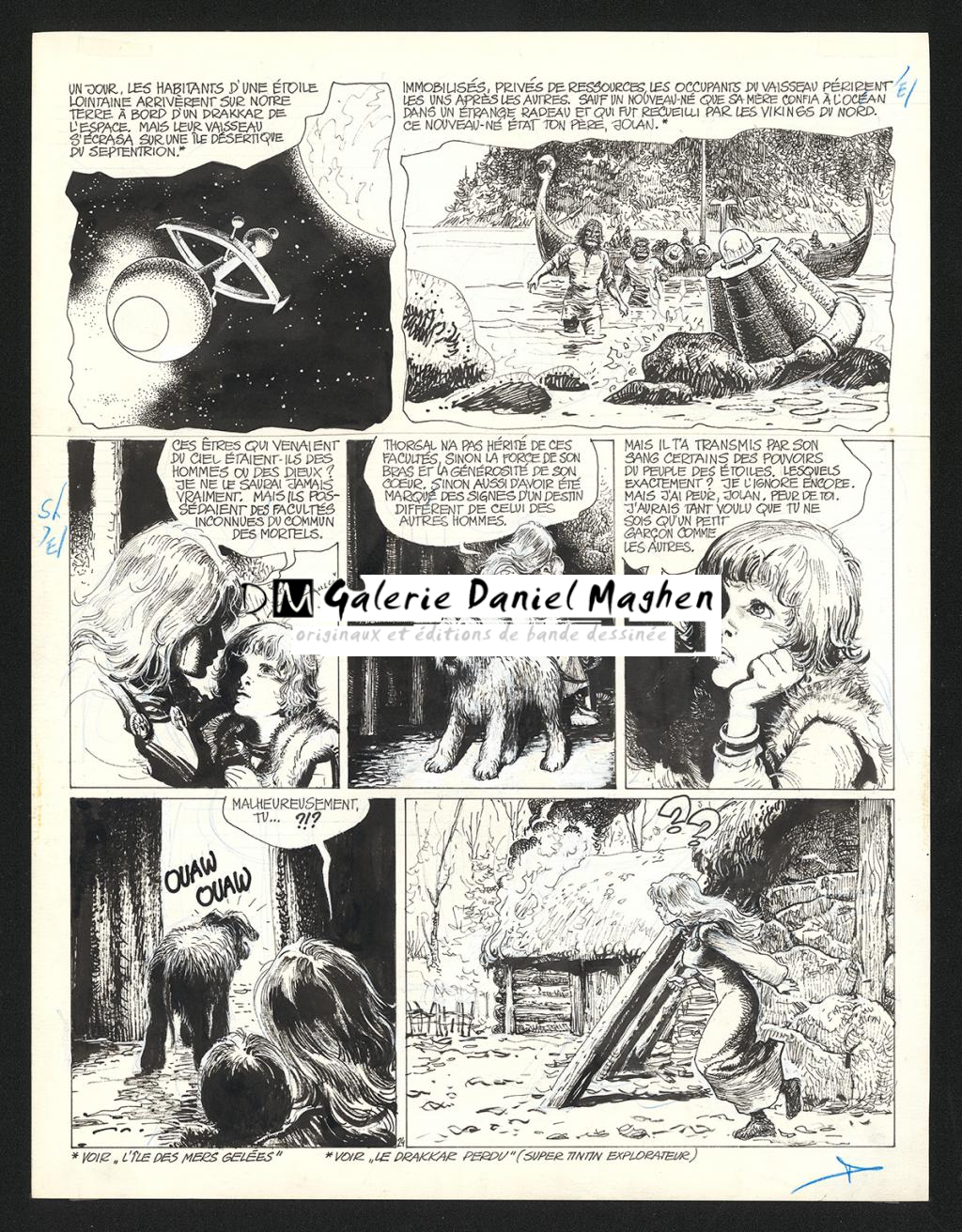 Planche originale n°24 - Grzegorz Rosinski - Encre de Chine sur papier - 6027