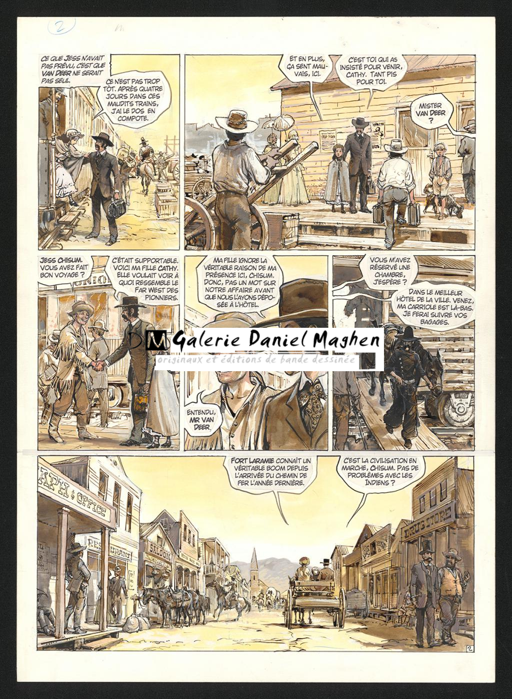 Planche originale n°2 - Grzegorz Rosinski - Technique mixte - 5999