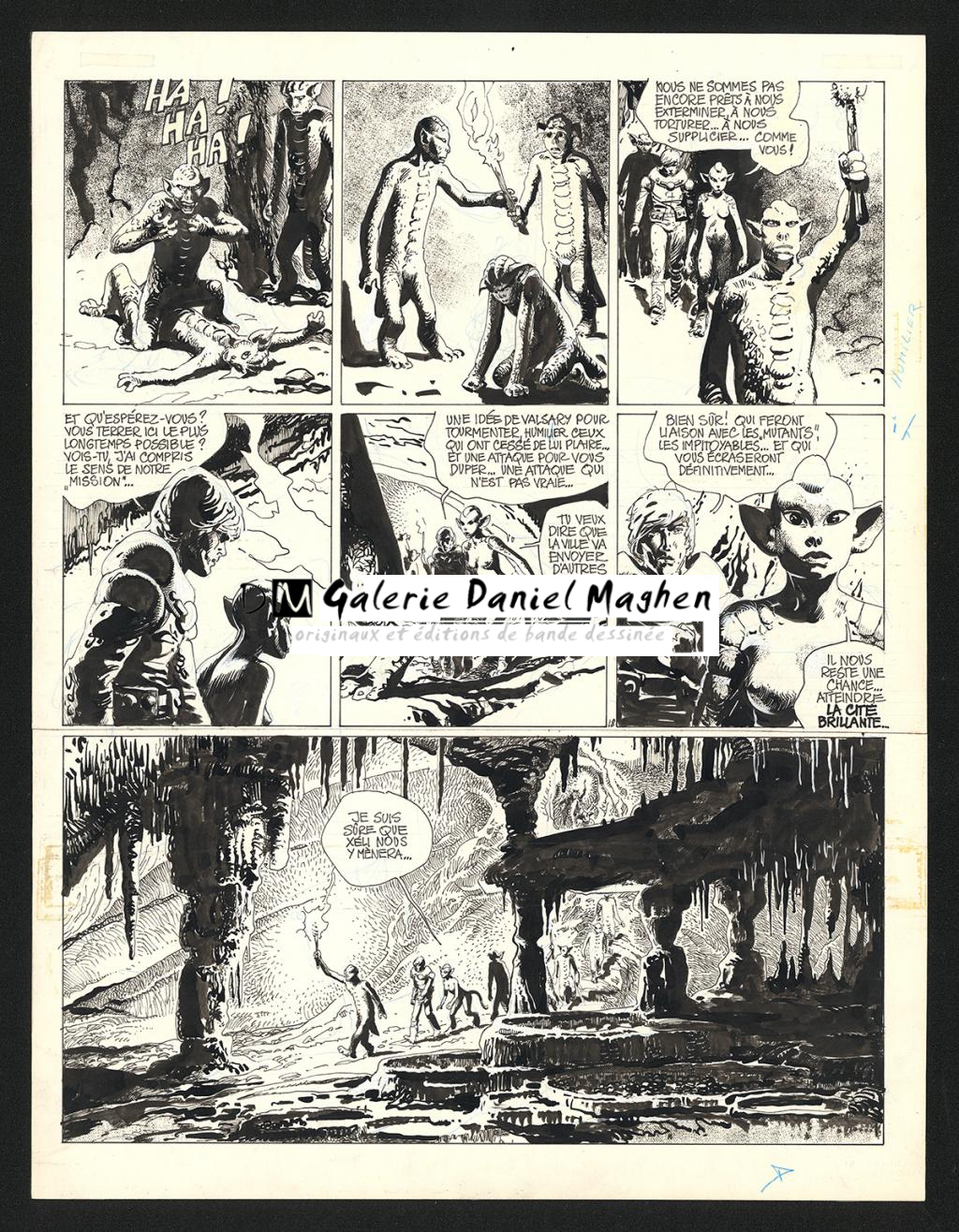 Planche originale n°18 - Grzegorz Rosinski - Encre de Chine sur papier - 6021