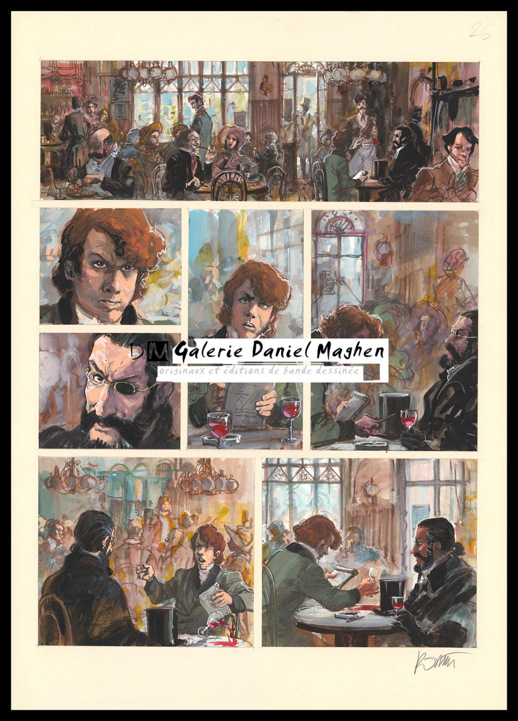 Planche originale n°26 - Grzegorz Rosinski - Technique mixte - 5895