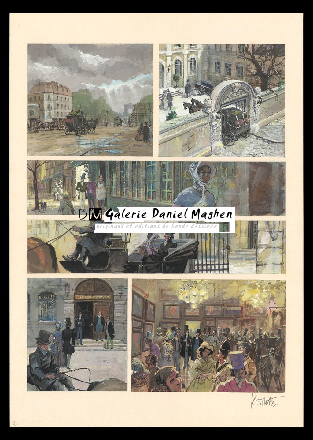 Planche originale n°2 - Grzegorz Rosinski - Technique mixte - 5894