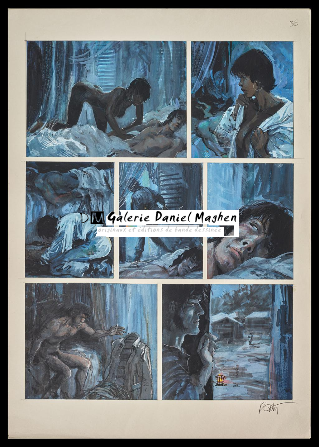 Planche originale 36 - Grzegorz Rosinski - Technique mixte - 6011