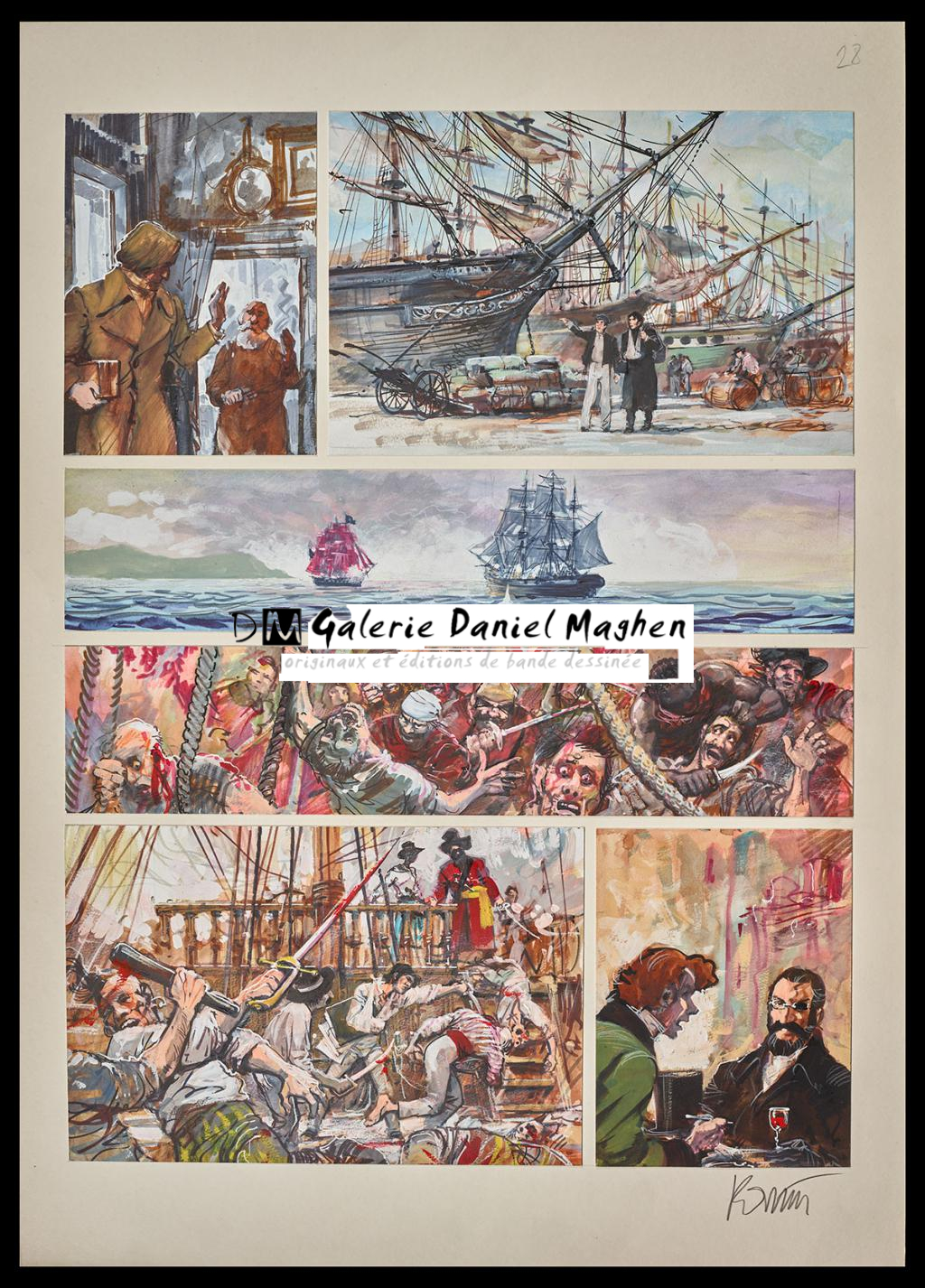 Planche originale 28 - Grzegorz Rosinski - Technique mixte - 6053