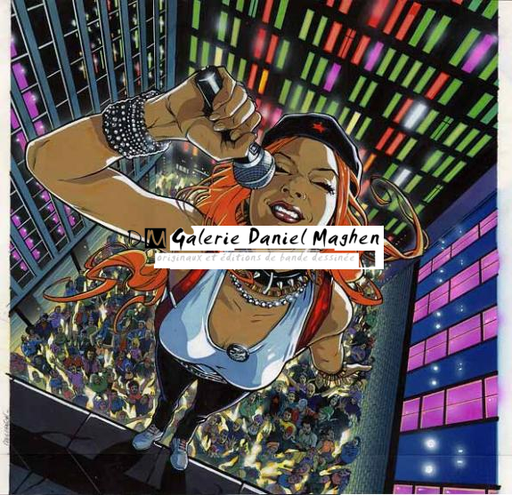 pochette cd - Stéphane Collignon - Encre de Chine et encre de couleur sur papier - 186