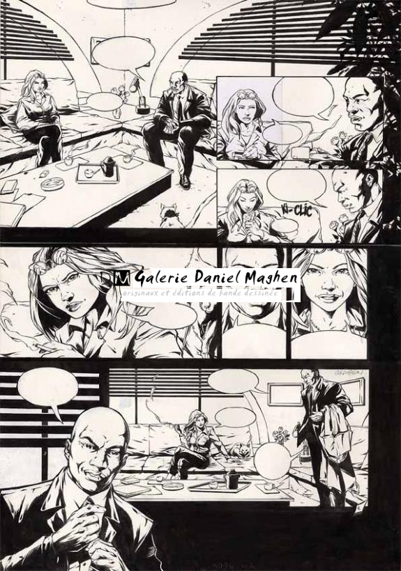 p04 + bleu - Stéphane Collignon - Encre de Chine - 184