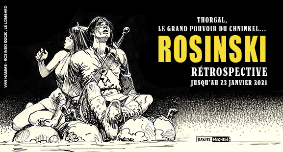 Rétrospective Grzegorz Rosinski, jusqu'au 23 janvier 2021, à la galerie Daniel Maghen