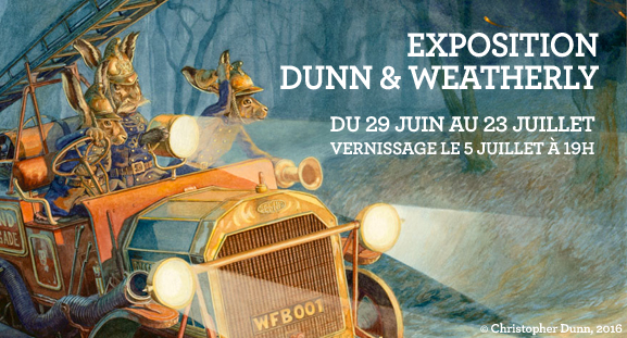 Exposition Christopher Dunn et Joe Weatherly, du 29 juin au 23 juillet 2016 Exposition Christopher Dunn et Joe Weatherly, du 29 juin au 23 juillet 2016